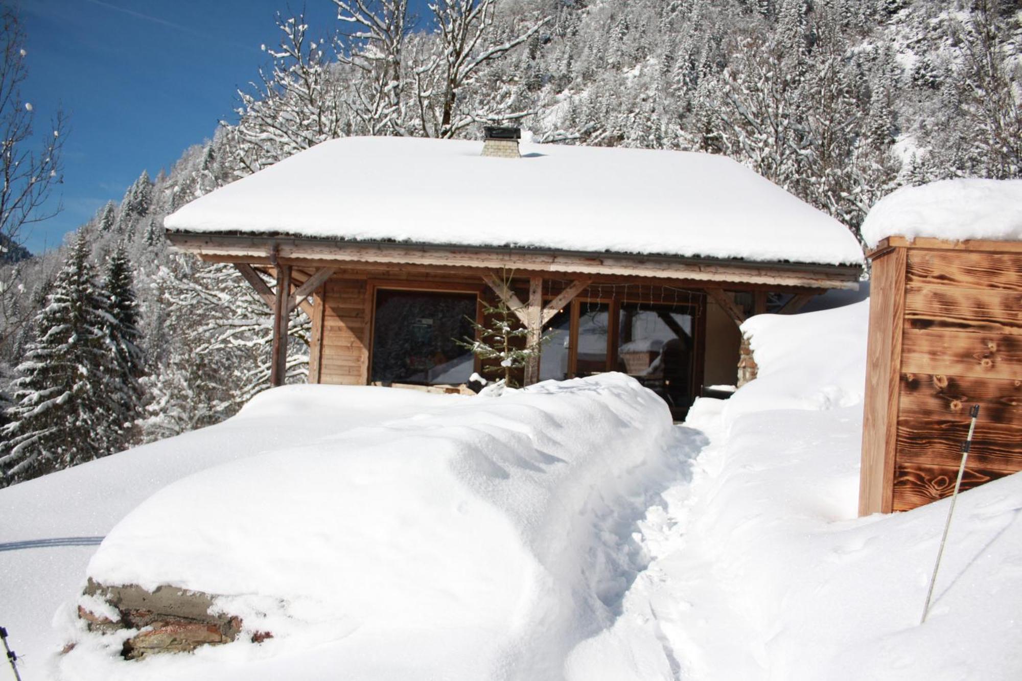 La Case Bed and Breakfast Abondance Buitenkant foto